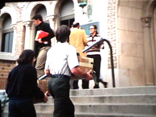 Steve and Steve auditioning to be a bill.