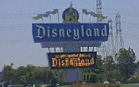Disneyland sign
